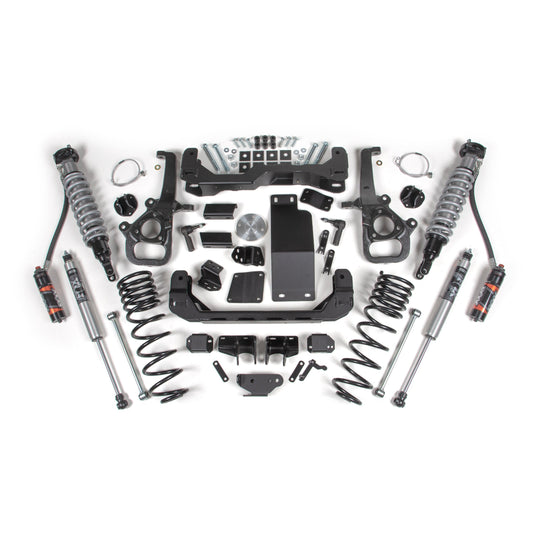 BDS Suspension lift kit components for 25-26 Ram 1500 Rebel with FOX 2.5 shocks