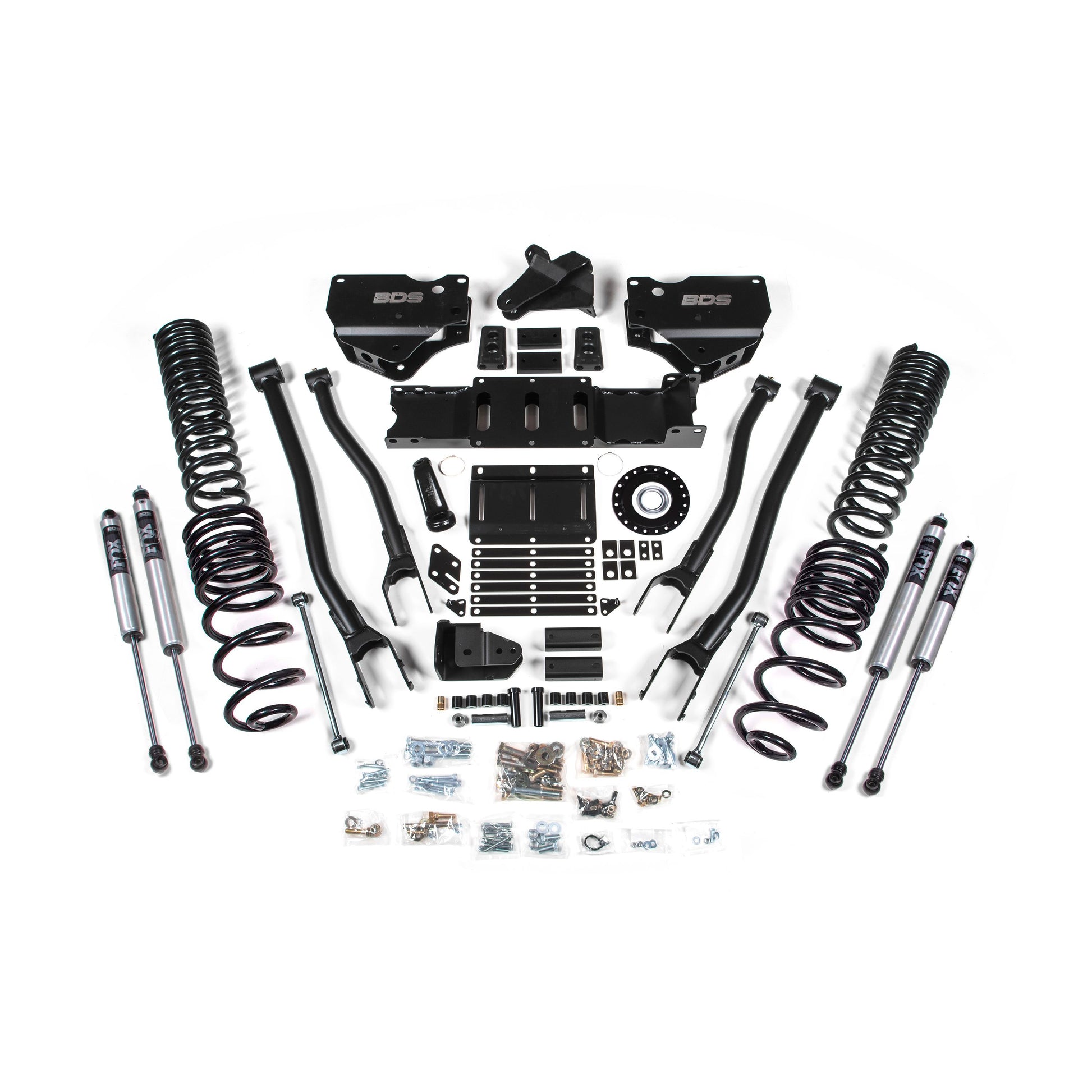 BDS Suspension 6-inch lift kit for 25-26 Ram 2500 4Wd Diesel with Fox 2.0 shocks.