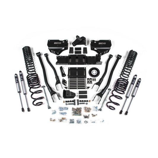 BDS Suspension 6-inch lift kit for 25-26 Ram 2500 4Wd Diesel with Fox 2.0 shocks.