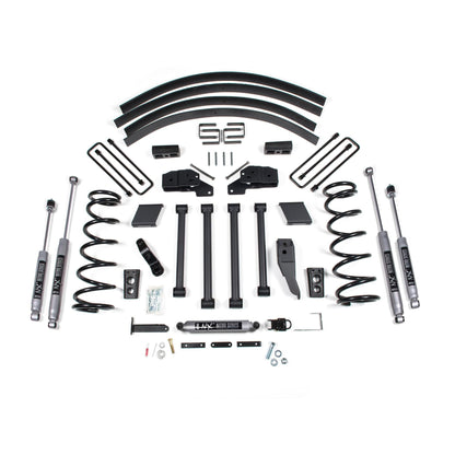 BDS Suspension | 5 Inch Lift Kit Dodge Ram 2500/3500 00-02 4WD Block Kit Without Factory Overload NX2 Nitro | BDS217H
