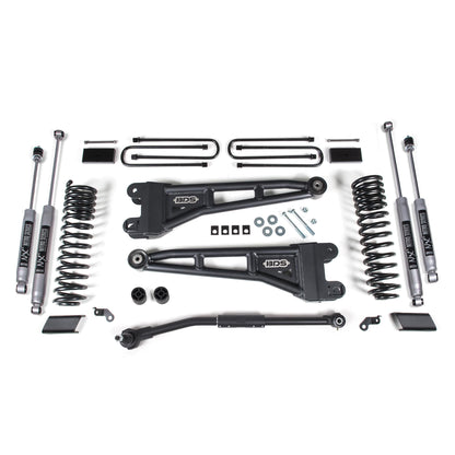 BDS Suspension | 3 Inch Lift Kit w/ Radius Arm Ford F250/F350 Super Duty 23-24 4WD NX2 Nitro Shocks | BDS2200H