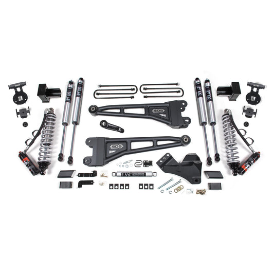 BDS Suspension | 5 Inch Lift Kit w/ Radius Arm FOX 2.5 Coil-Over Conversion Performance Elite Ford F250/F350 Super Duty 23-24 4WD Diesel Block w/ Overload 2.0 Performance | BDS2203FPE