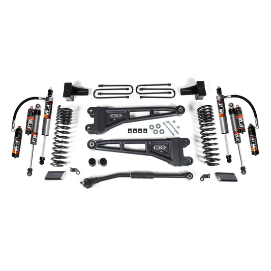 BDS Suspension | 2.5 Inch Lift Kit w/ Radius Arm Ford F450 Super Duty 20-22 4WD Diesel & Gas Fox 2.5 Performance Elite Shocks | BDS2219FPE