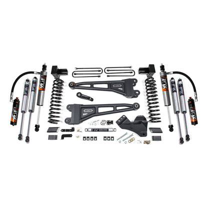 BDS Suspension | 5 Inch Lift Kit w/ Radius Arm Ford F250/F350 Super Duty 23-24 4WD Diesel 5 Inch Block with 2 Leaf Main Fox 2.5 Performance Elite | BDS2242FPE