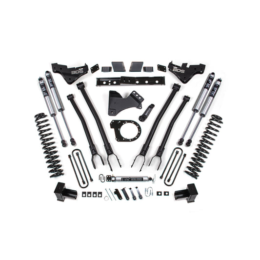 BDS Suspension 7" 4-Link Lift Kit with Fox 2.0 Shocks for 23-26 F-250/F-350 Diesel
