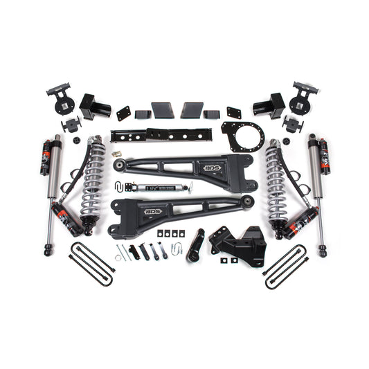 BDS Suspension 7 inch lift kit components for 23-26 F-350 Super Duty with Fox 2.0 shocks.