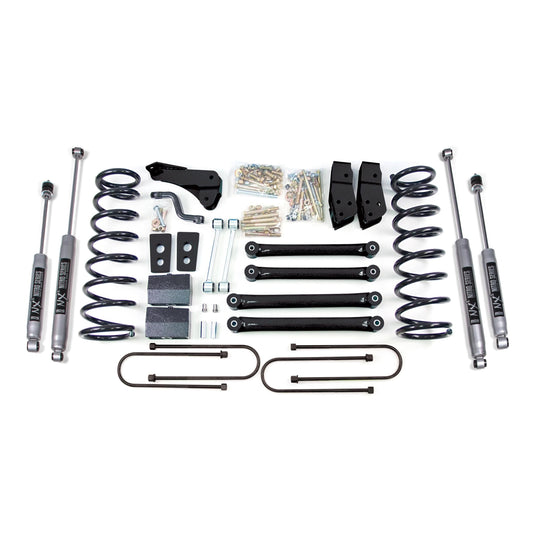 BDS Suspension | 4 Inch Lift Kit Dodge Ram 2500 Power Wagon 05-07 4WD 4 Inch Axle NX2 Nitro Shocks | BDS274H