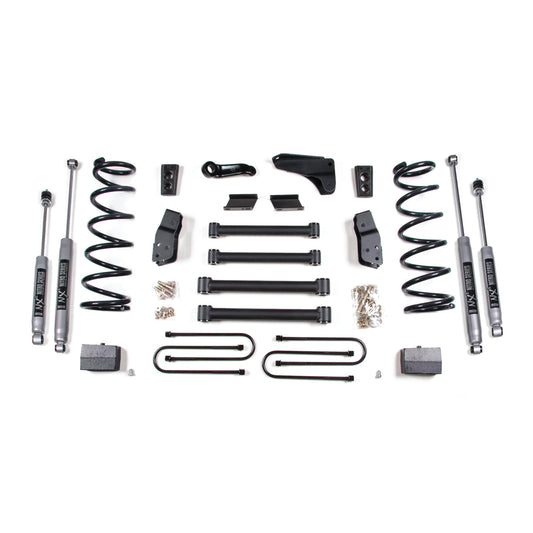 BDS Suspension | 6 Inch Lift Kit Dodge Ram 2500/3500 2008 4WD Diesel 4 Inch Block 4 Inch Axle Fox 2.0 Performance | BDS286FS