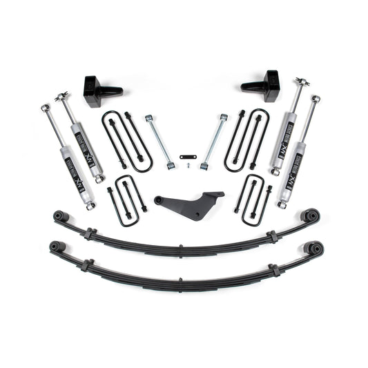 BDS Suspension | 4 Inch Lift Kit Ford Excursion 00-05 4WD Leaf Springs Fox 2.0 Performance | BDS301FS