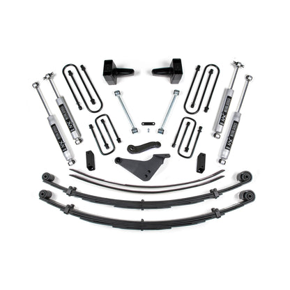 BDS Suspension | 6 Inch Lift Kit Ford Excursion 00-05 4WD Block Kit and Add A Leaf Fox 2.0 Performance | BDS302FS