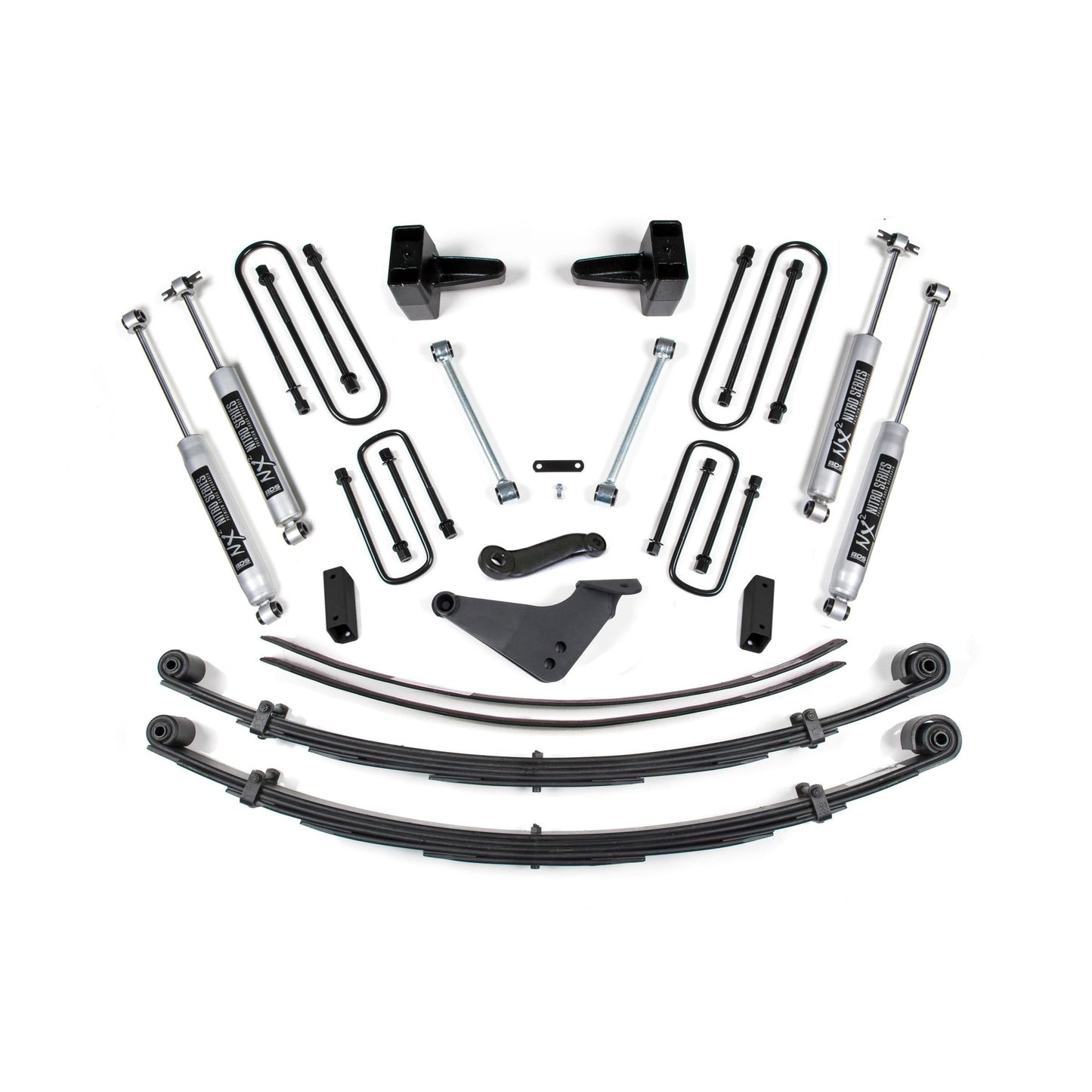 BDS Suspension | 6 Inch Lift Kit Ford Excursion 00-05 4WD Leaf Springs NX2 Nitro | BDS303H