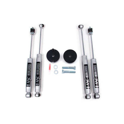 BDS Suspension | 1 Inch Leveling Kit Coil Spacer Ford F250/F350 Super Duty 05-16 4WD With Fox 2.0 Performance Shocks | BDS325FS