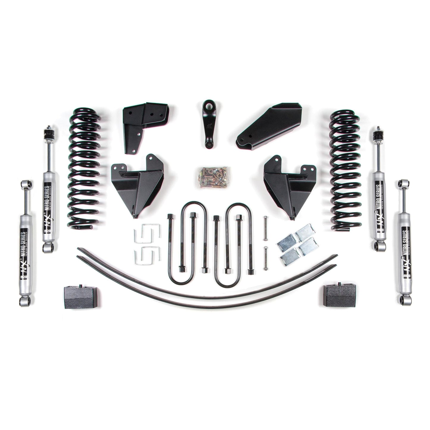 BDS Suspension | 6 Inch Lift Kit Ford F100/F150 80-96 2WD Extended Cab NX2 Nitro | BDS382H