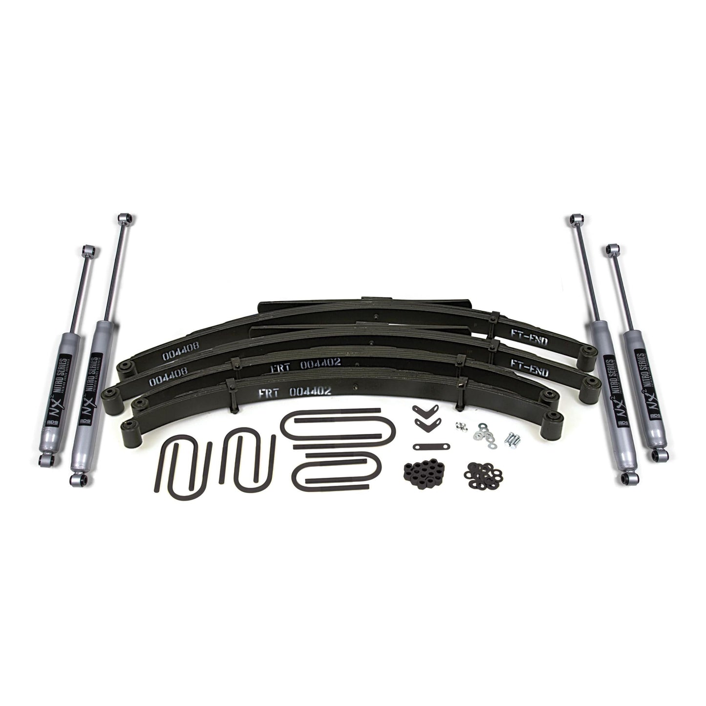 BDS Suspension | 4 Inch Lift Kit Jeep Cherokee SJ Wagoneer Grand Wagoneer or J10/J20 74-89 Block Kit NX2 Nitro | BDS403H