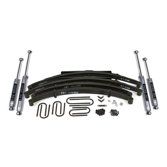 BDS Suspension | 4 Inch Lift Kit Jeep Cherokee SJ Wagoneer Grand Wagoneer or J10/J20 74-89 Leaf Springs NX2 Nitro | BDS404H