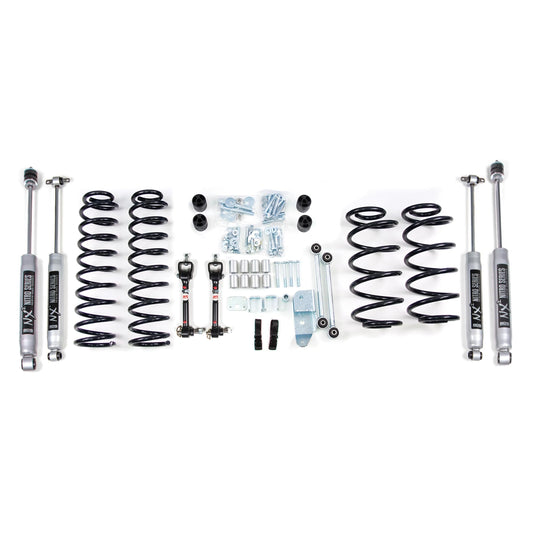 BDS Suspension | 3 Inch Lift Kit Jeep Wrangler TJ 97-02 Fox 2.0 Performance Shocks | BDS418FS