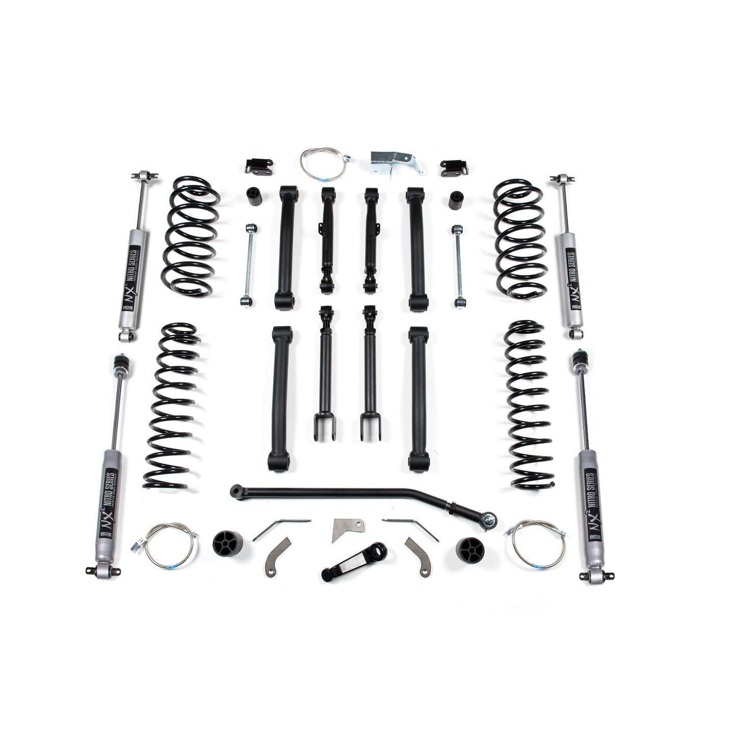 BDS Suspension | 4.5 Inch Lift Kit Jeep Wrangler TJ/LJ 97-06 NX2 Nitro | BDS422H