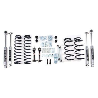 BDS Suspension | 3 Inch Lift Kit Jeep Wrangler TJ Rubicon 03-06 NX2 Nitro Shocks  | BDS424H