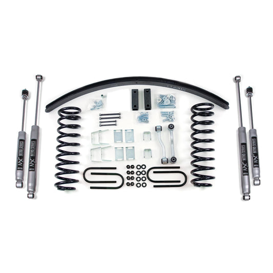 BDS Suspension | 3 Inch Lift Kit Jeep Cherokee XJ 84-01 Chrysler 8.25 Leaf Springs Fox 2.0 Performance | BDS432FS