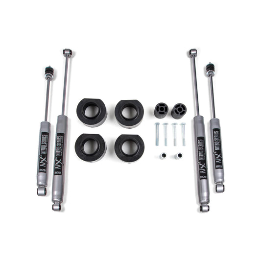 BDS Suspension | 1.75 Inch Lift Kit Jeep Grand Cherokee ZJ 93-98 With Fox 2.0 Performance Shocks | BDS444FS
