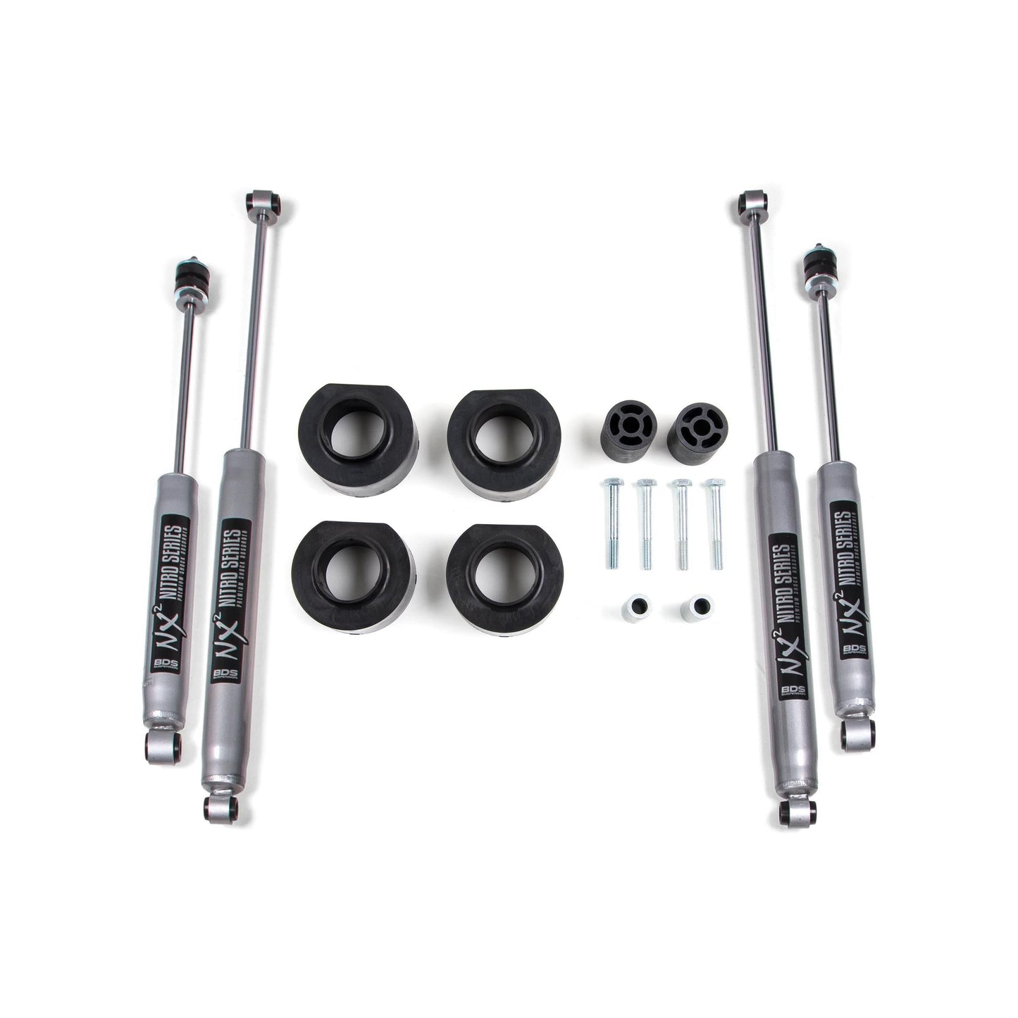 BDS Suspension | 1.75 Inch Lift Kit Jeep Grand Cherokee ZJ 93-98 With NX2 Nitro Shocks | BDS444H