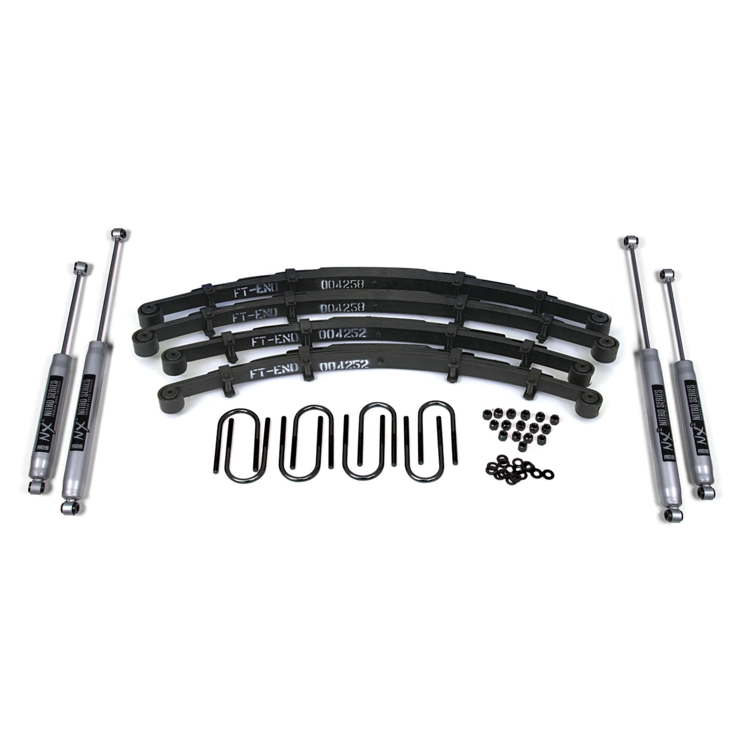 BDS Suspension | 2.5 Inch Lift Kit Jeep CJ5/CJ6 76-81 NX2 Nitro Shocks | BDS483H