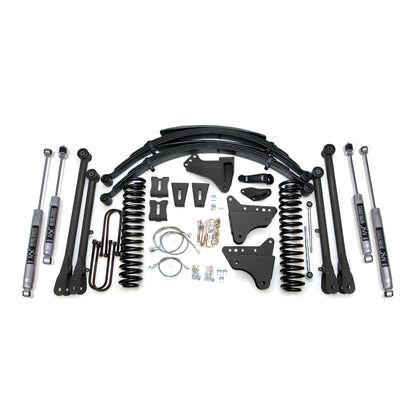 BDS Suspension | 8 Inch Lift Kit w/ 4-Link Ford F250/F350 Super Duty 05-07 4WD Gas NX2 Nitro | BDS531H