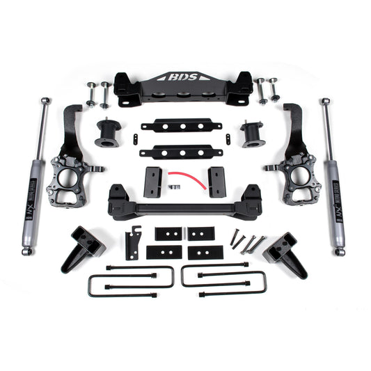 BDS Suspension | 6 Inch Lift Kit Ford F150 09-13 2WD NX2 Nitro | BDS577H
