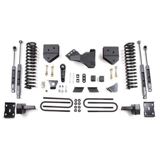 BDS Suspension | 4 Inch Lift Kit Ford F250/F350 Super Duty 11-16 4WD Diesel Block Kit NX2 Nitro Shocks | BDS588H