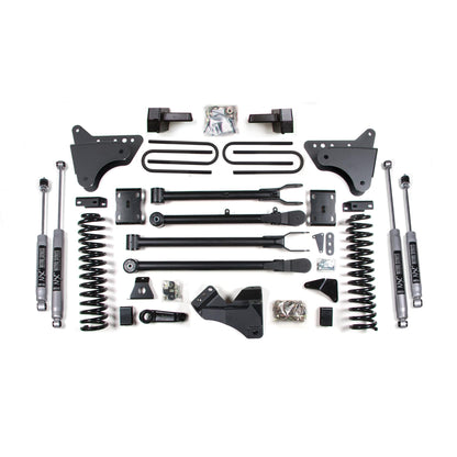 BDS Suspension 4 Inch Lift Kit w/ 4-Link for Ford F250/F350 2011-2016 Diesel components