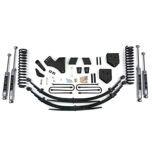 BDS Suspension | 6 Inch Lift Kit Ford F250/F350 Super Duty 11-16 4WD Diesel Factory 2 Inch Rear Blocks Fox 2.0 Performance | BDS594FS
