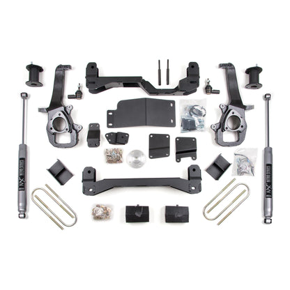 BDS Suspension | 4 Inch Lift Kit Dodge Ram 1500 06-08 4WD NX2 Nitro | BDS625H