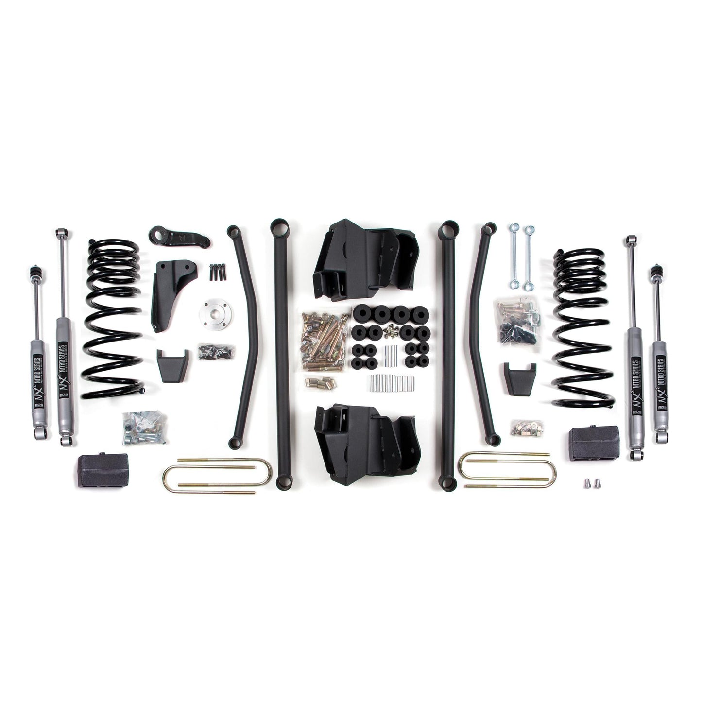 BDS Suspension | 8 Inch Block Lift Kit Long Arm Dodge Ram 2500 09-13 4WD Diesel Fox 2.0 Performance Shocks | BDS632FS