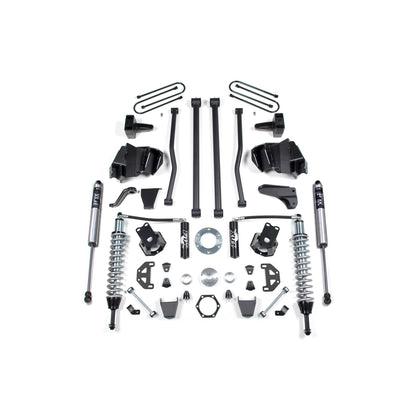 BDS Suspension | 6 Inch Lift Kit Long Arm & FOX 2.5 Coil-Over Conversion Dodge Ram 2500/3500 2008 4WD Fox 2.5 Performance Shocks Diesel Block Kit Fox 2.5 Performance Shocks | BDS638F
