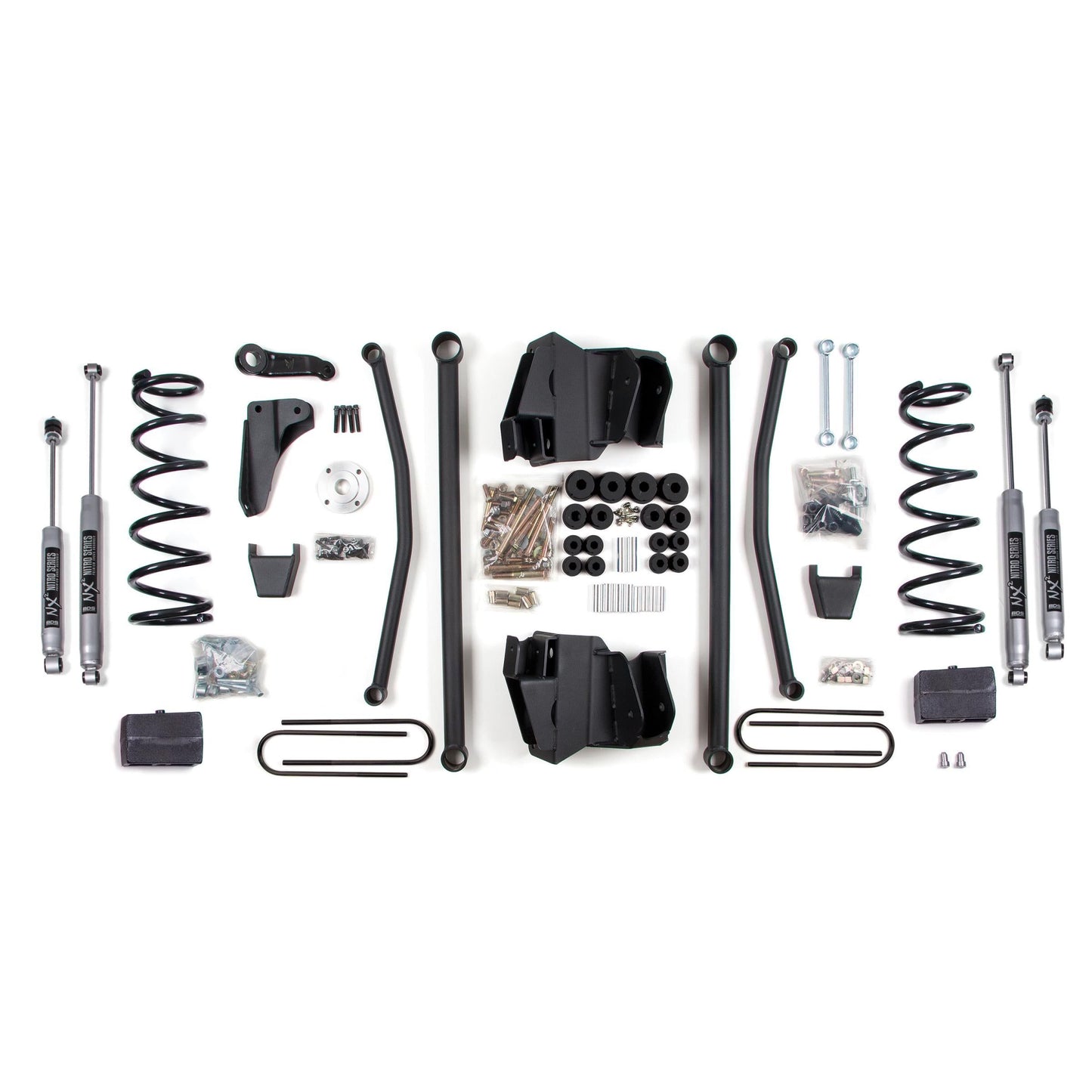 BDS Suspension lift kit components for 2008 Dodge Ram 2500/3500 8 Inch Lift Kit Long Arm.