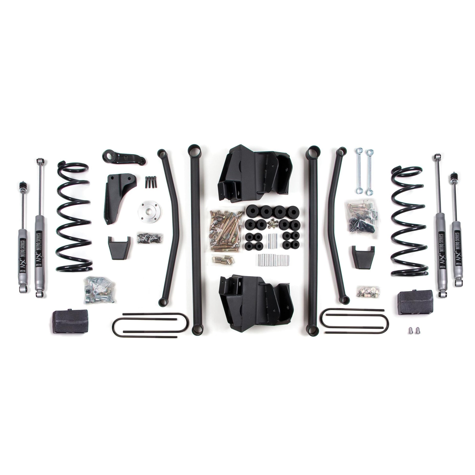 BDS Suspension lift kit components for 2008 Dodge Ram 2500/3500 8 Inch Lift Kit Long Arm.