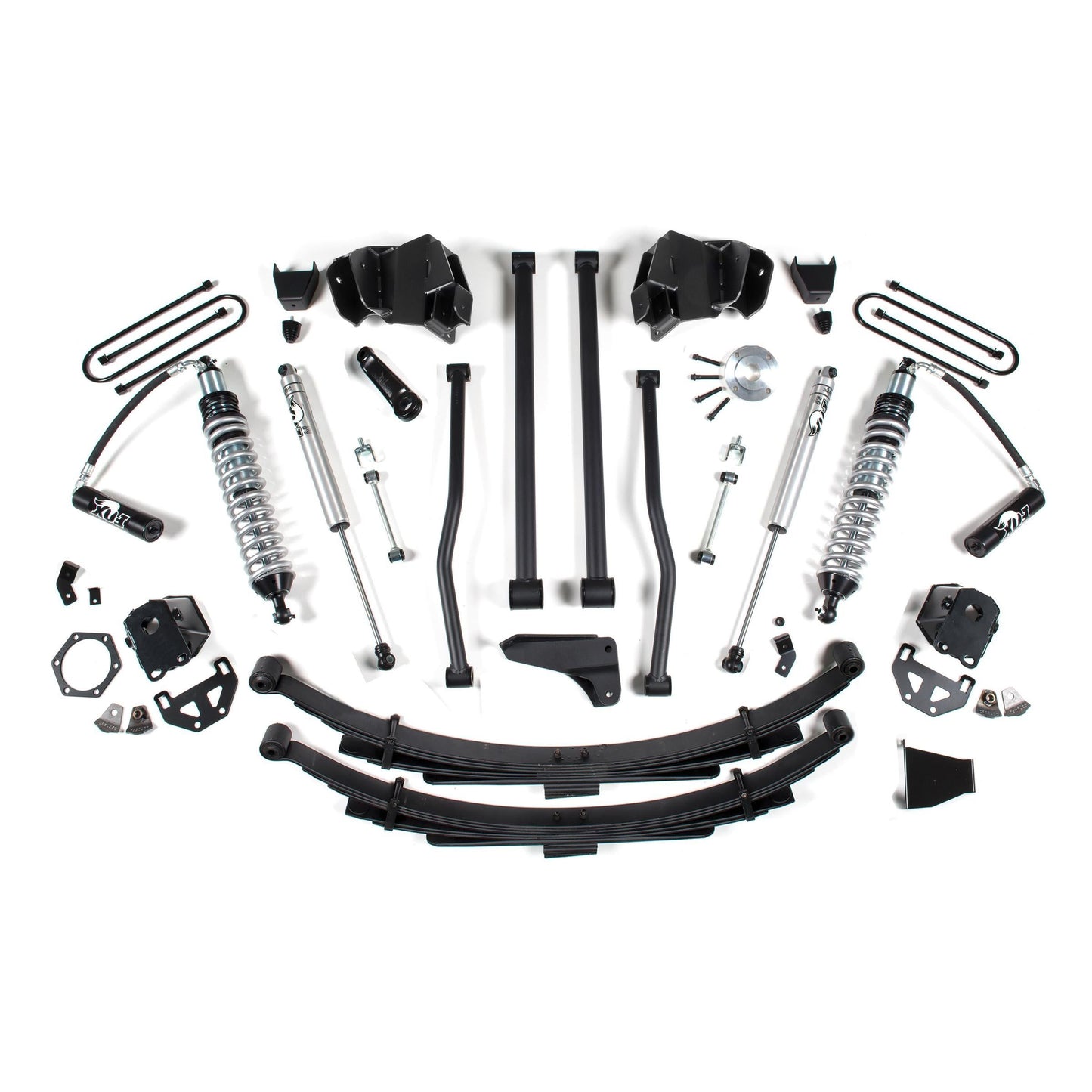 BDS Suspension | 6 Inch Lift Kit Long Arm & FOX 2.5 Coil-Over Conversion Dodge Ram 2500/3500 03-07 4WD Fox 2.5 Performance Shocks Diesel  Block Kit Fox 2.5 Performance Shocks | BDS647F