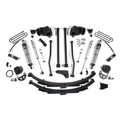 BDS Suspension | 6 Inch Lift Kit Long Arm & FOX 2.5 Coil-Over Conversion Dodge Ram 2500/3500 03-07 4WD Fox 2.5 Performance Shocks Diesel Rear Leaf Springs Fox 2.5 Performance Shocks | BDS650F