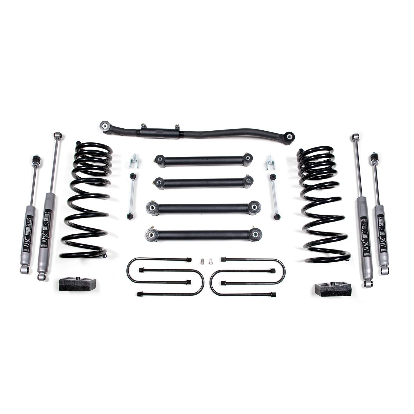 BDS Suspension | 3 Inch Lift Kit Dodge Ram 2500 03-13 & 3500 03-12 4WD Diesel 4 Inch Axle Fox 2.0 Performance Shocks | BDS690FS