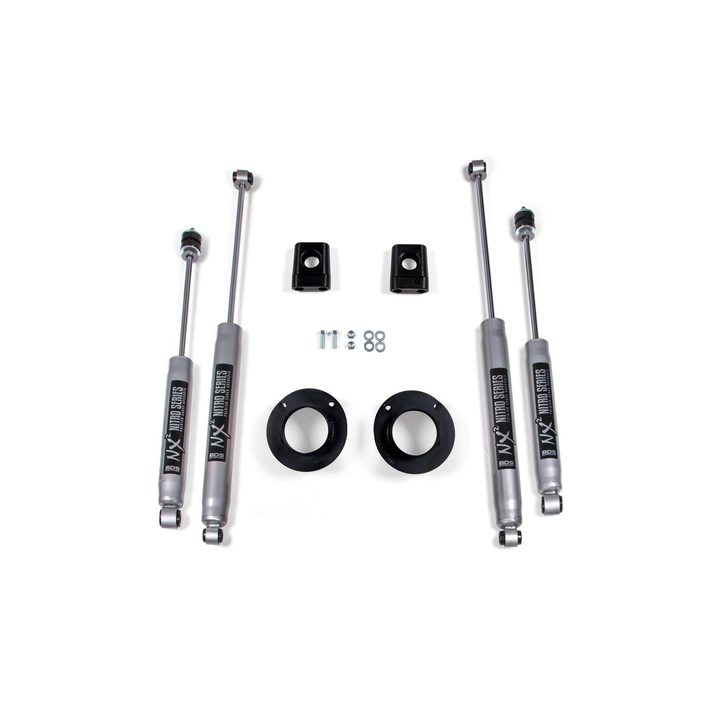BDS Suspension | 2 Inch Leveling Kit Ram 3500 13-24 4WD NX2 Nitro Shocks | BDS694H