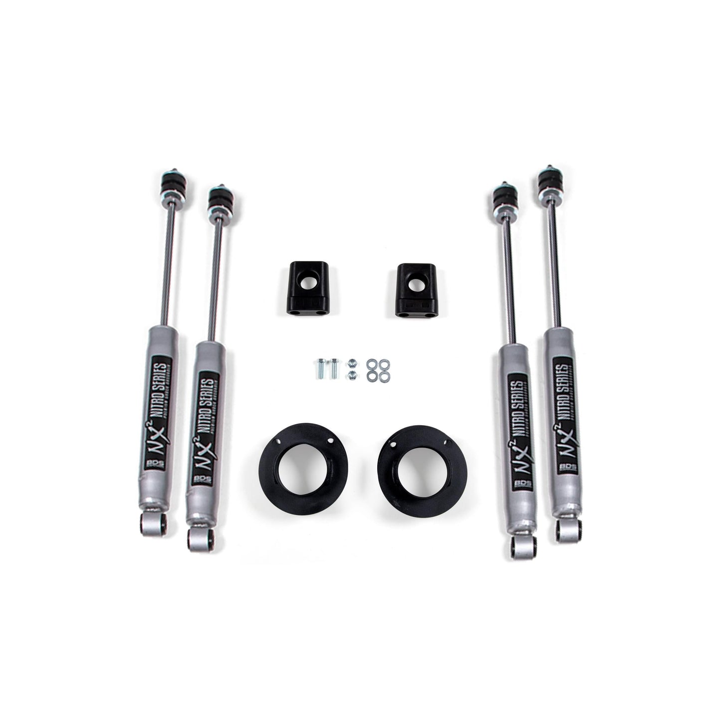 BDS Suspension | 2 Inch Leveling Kit Ram 2500 14-24 4WD NX2 Nitro Shocks | BDS695H