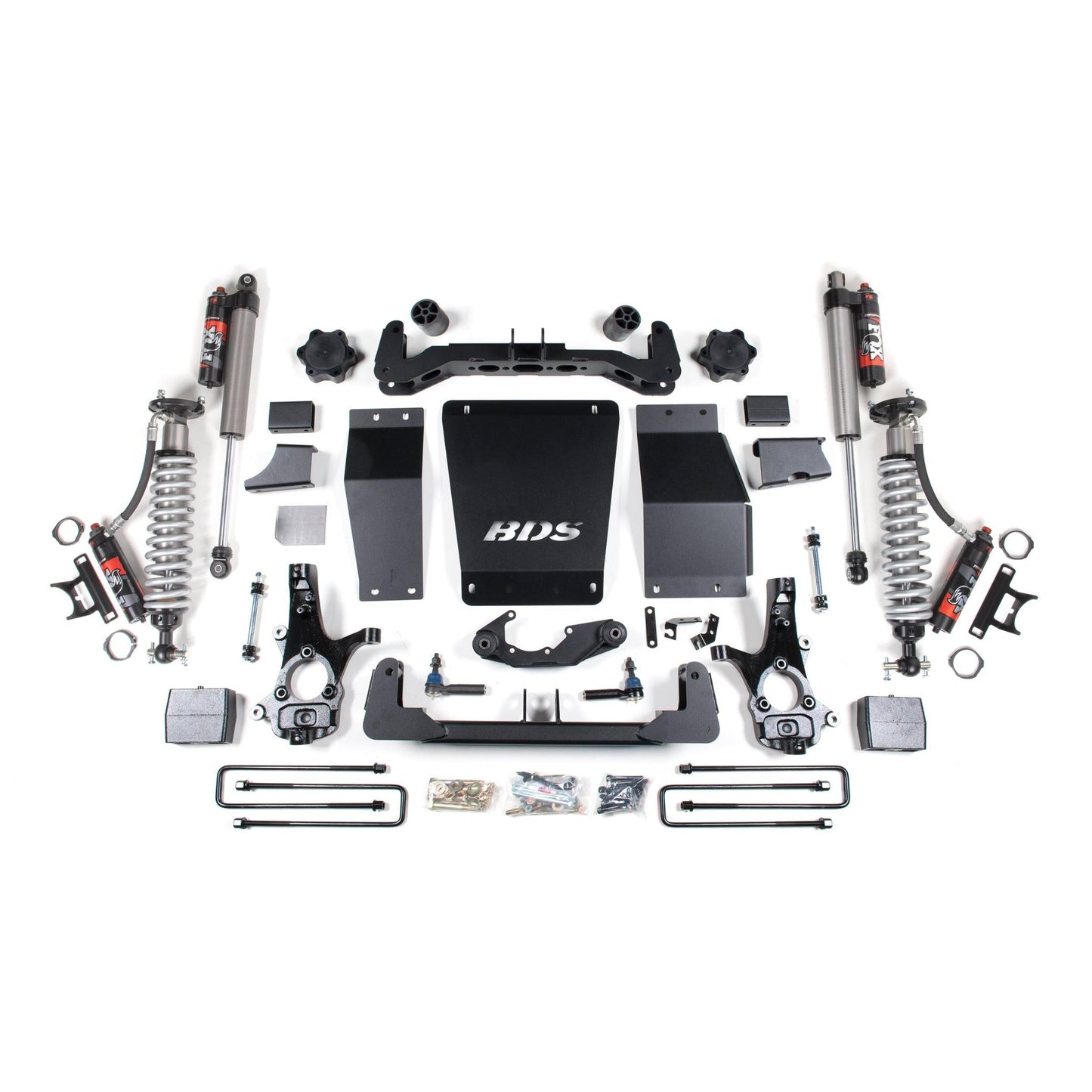 BDS Suspension | 6 Inch Lift Kit FOX 2.5 Performance Elite Block Lift Coil-Over Cast Steel 14-18 Silverado/Sierra 1500 4WD BDS Suspension | BDS710PES