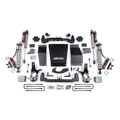 BDS Suspension | 6 Inch Lift Kit FOX 2.5 Performance Elite Block Lift Coil-Over Cast Steel 14-18 Silverado/Sierra 1500 4WD BDS Suspension | BDS710PES
