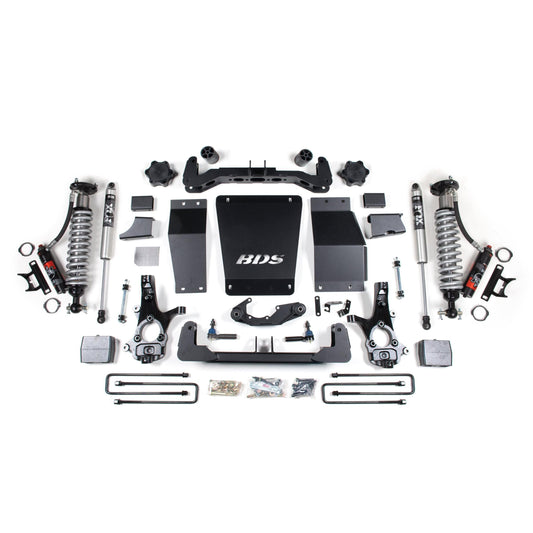 BDS Suspension | 6 Inch Lift Kit FOX 2.0 Performance Block Lift Coil-Over Cast Steel 14-18 Silverado/Sierra 1500 4WD BDS Suspension | BDS710PSS