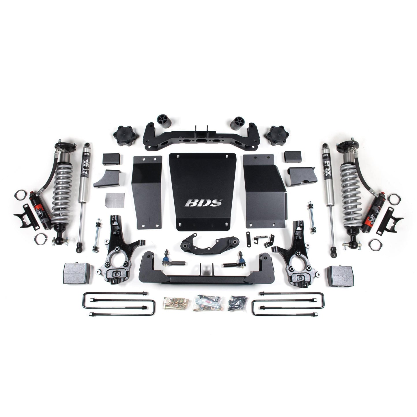 BDS Suspension | 6 Inch Lift Kit FOX 2.0 Performance Block Lift Coil-Over Aluminum Stamped Steel 14-18 Silverado/Sierra 1500 4WD BDS Suspension | BDS711PSS