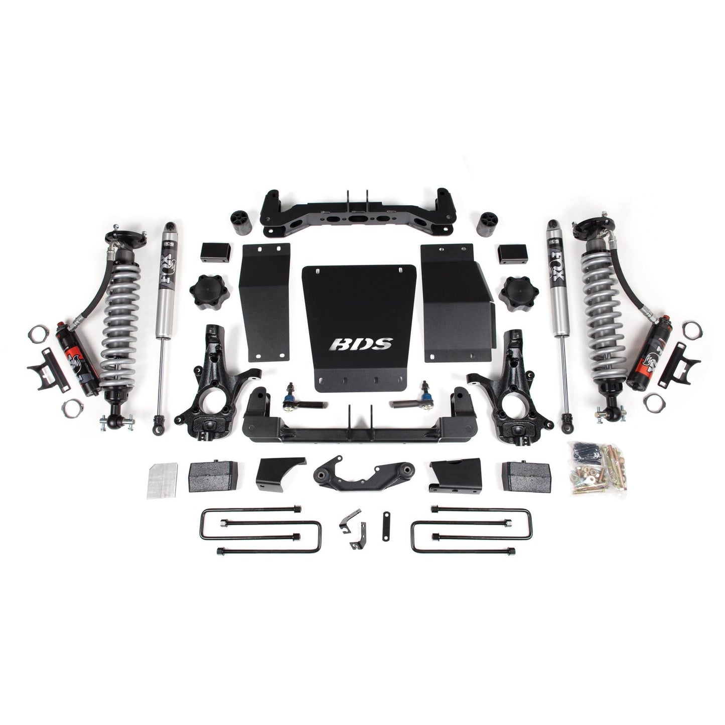 BDS Suspension | 4 Inch Lift Kit FOX 2.0 Performance Block Kit Cast Steel Coil-Over 14-18 Silverado/Sierra 1500 4WD | BDS712PSS