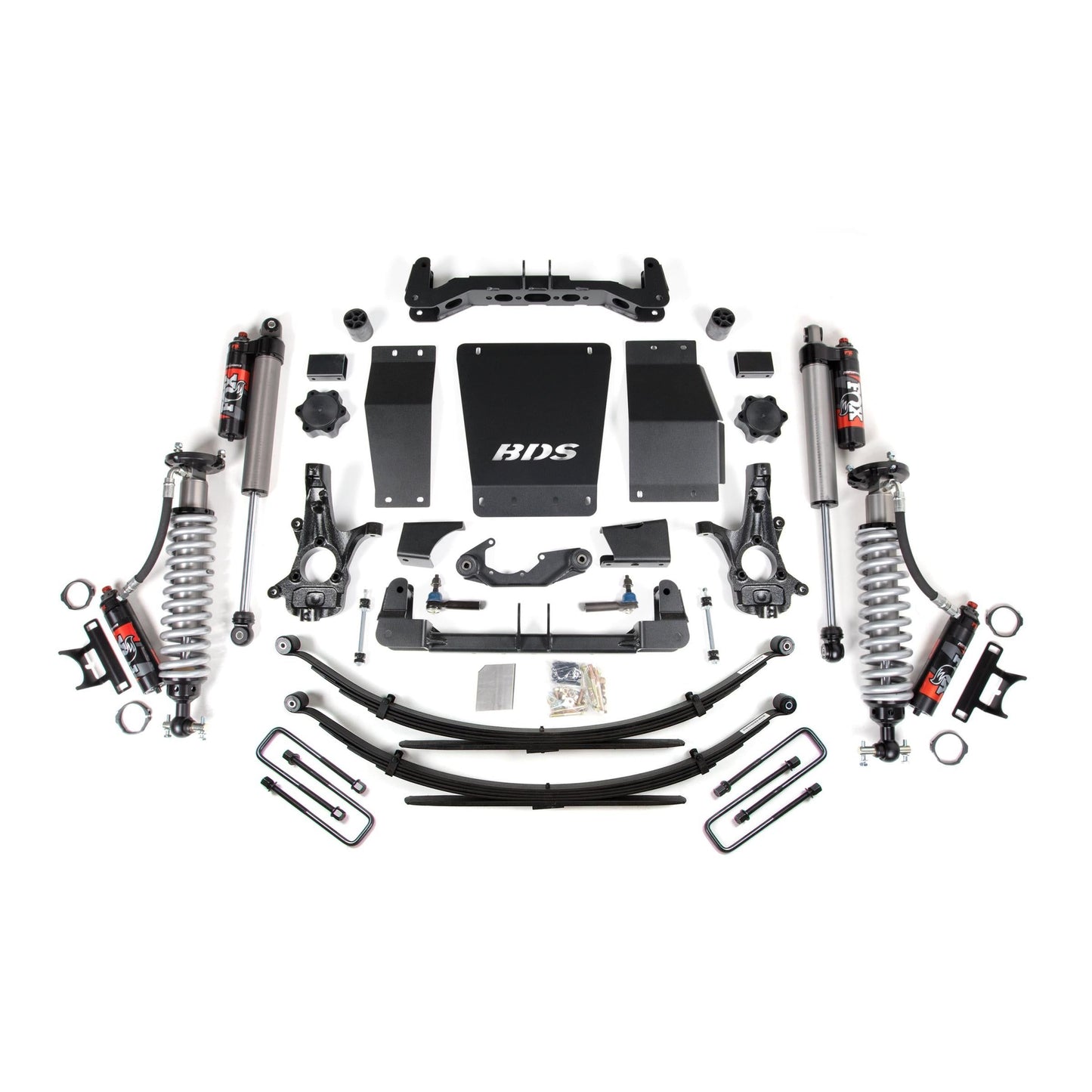 BDS Suspension | 6 Inch Lift Kit FOX 2.5 Performance Elite Leaf Springs Coil-Over Aluminum/Cast Steel 14-18 Silverado/Sierra 1500 4WD BDS Suspension | BDS718PES