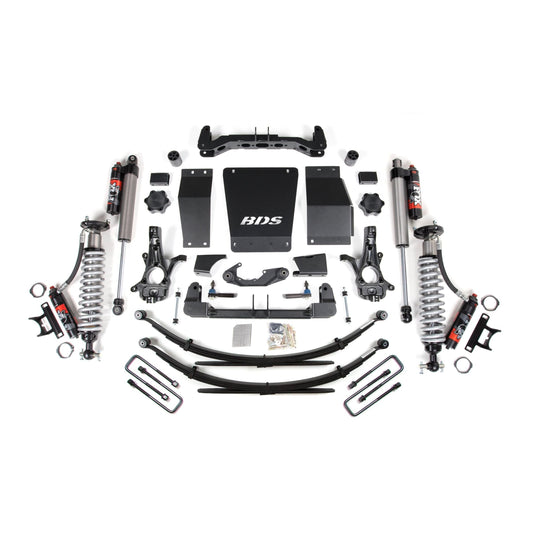 BDS Suspension | 6 Inch Lift Kit FOX 2.5 Performance Elite Leaf Springs Coil-Over Aluminum/Cast Steel 14-18 Silverado/Sierra 1500 4WD BDS Suspension | BDS718PES