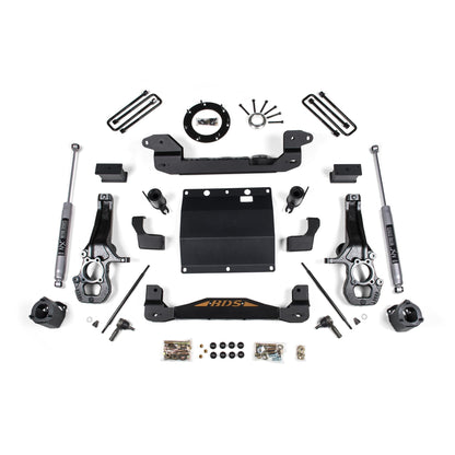 BDS Suspension | 5.5 Inch Lift Kit Chevy Colorado or GMC Canyon 15-22 4WD NX2 Nitro | BDS722H
