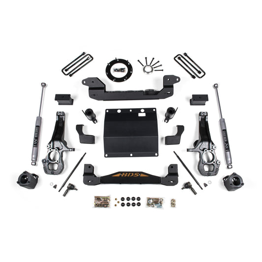 BDS Suspension | 5.5 Inch Lift Kit Chevy Colorado or GMC Canyon 15-22 4WD NX2 Nitro | BDS722H